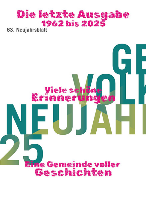 Cover Ausgabe /2025